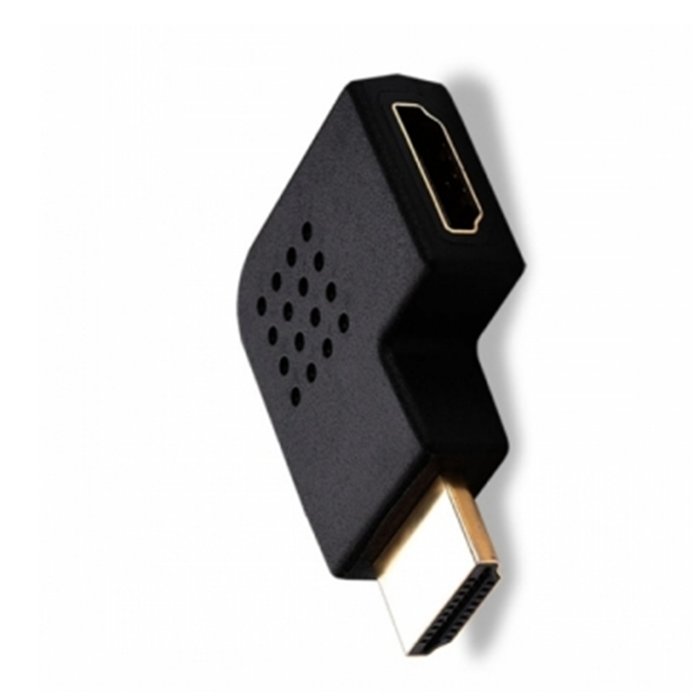 왼쪽꺾인 HDMI연장젠더 커넥터 ㄱ자 기역자 틈새 좁은곳 모니터연결