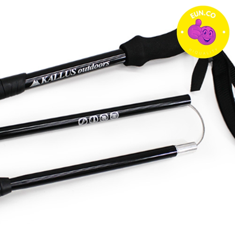 가벼운 트레킹폴 등산용 스틱 접이식 5단 경량 지팡이