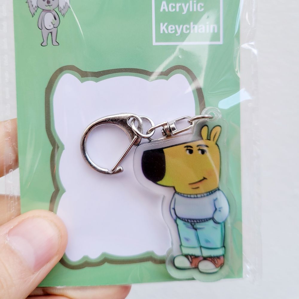칠가이 키링 인형 칠걸 쓸데없는 킹받는 선물 열쇠고리 가꾸 백꾸 백참 폰꾸 - 상세 이미지 5