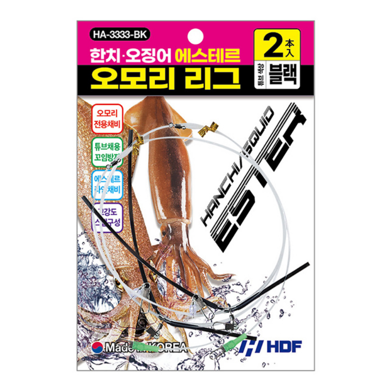 해동 한치 오징어 에스테르 오모리 리그 HA-3333 오모리 리그 채비 - 상세 이미지 3