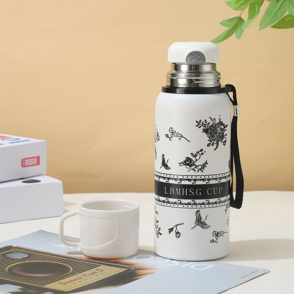 Thermos 스테인리스 보온병 보냉겸용 휴대용 물컵 텀블러 800ml