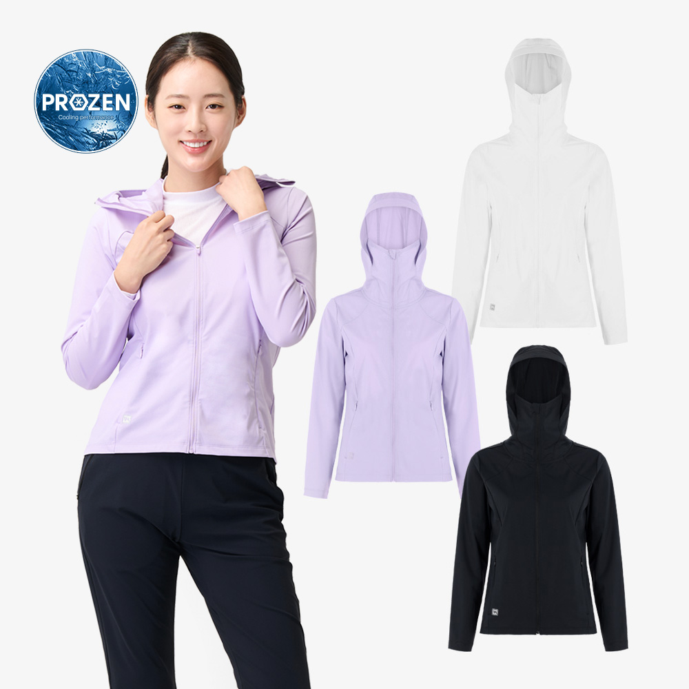 여성 레저형 마스크넥 트리코트 자켓 Q125-4401-03 - 상품 이미지