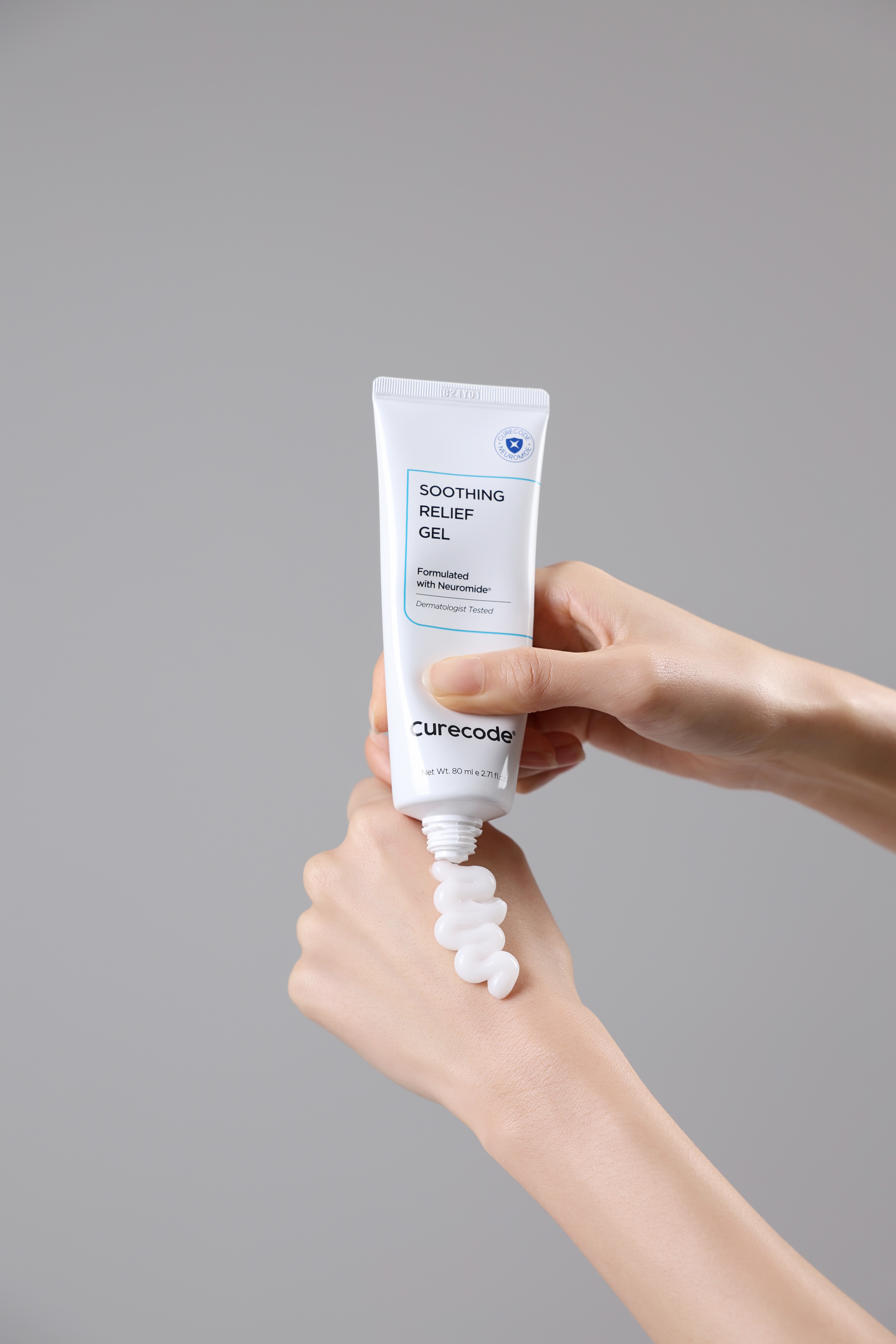 큐어코드 수딩 릴리프 젤 크림 속건조 수분 진정 80ml, 1개 - 상세 이미지 5