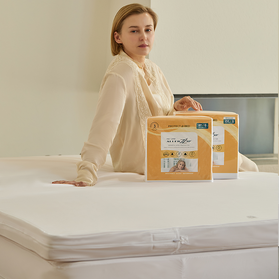 프로텍트어베드 알러집 8T 6면방수 진드기 차단 호텔 침대 매트리스방수커버 지퍼형 S