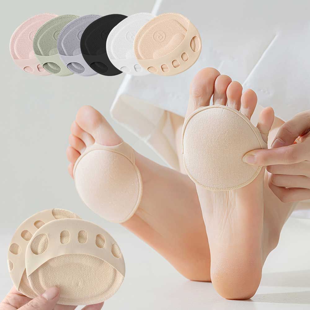 푹신한 발 앞꿈치 발바닥 3D 쿠션 양말 덧신 중족골 지간신경종 패드 족저근막염 통증 보호 구두 하이힐
