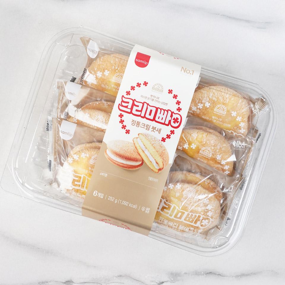 메가마트 삼립 정통크림 붓세 6입 240g - 상세 이미지 2