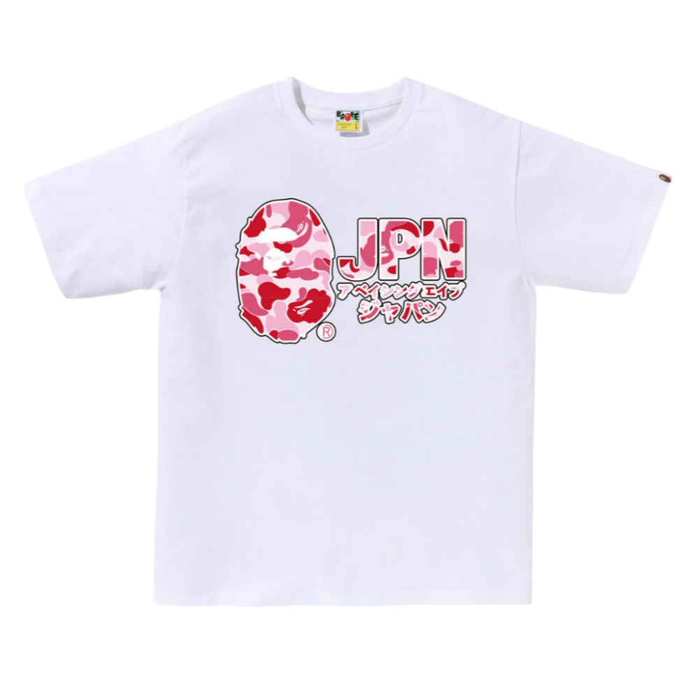 베이프 반팔티 ABC CAMO JPN KATAKANA TEE 3월 1주차 1L22-110-013 - 상품 이미지