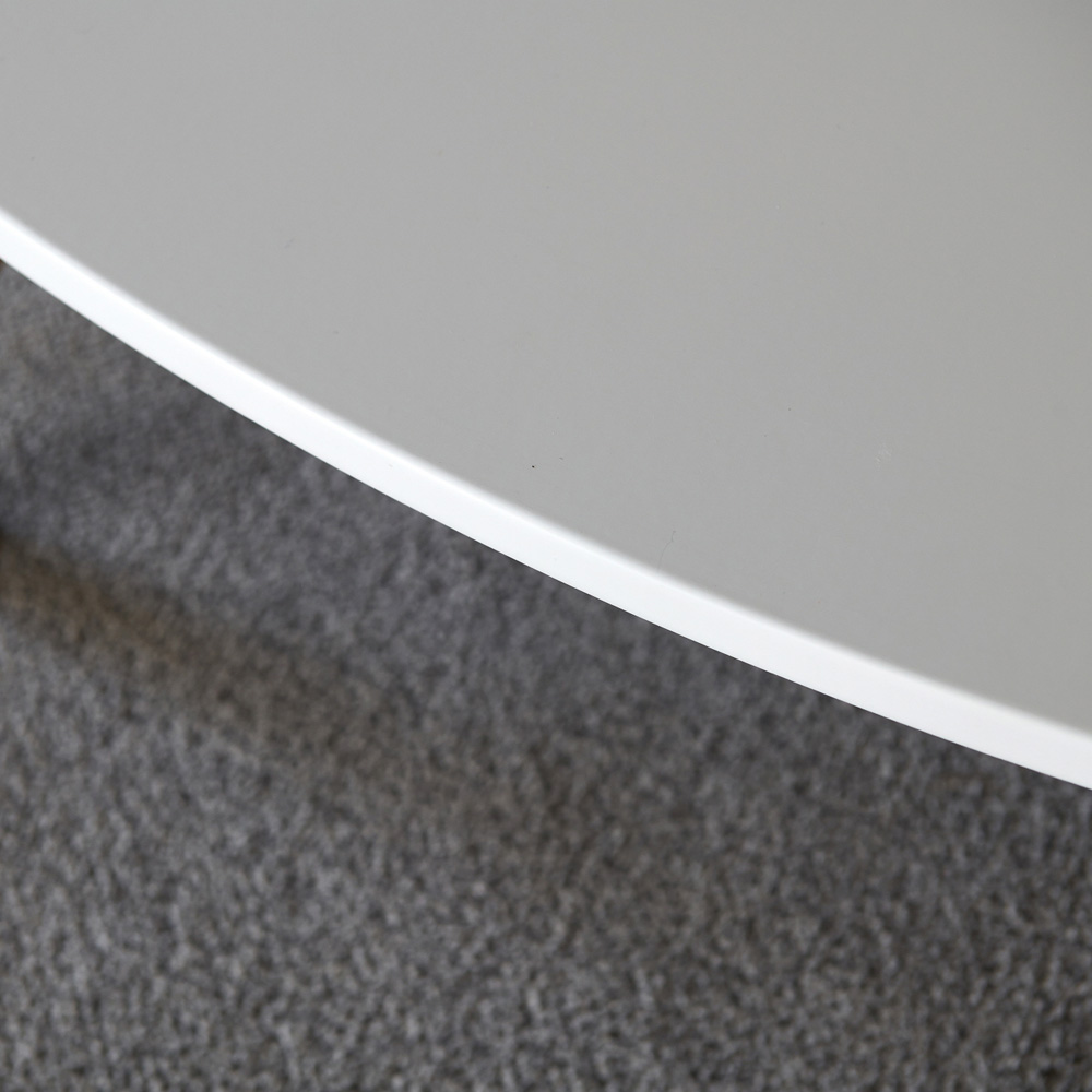 원목 접이식 좌식 테이블 거실 소파 좌탁 밥상 900x500mm, 화이트