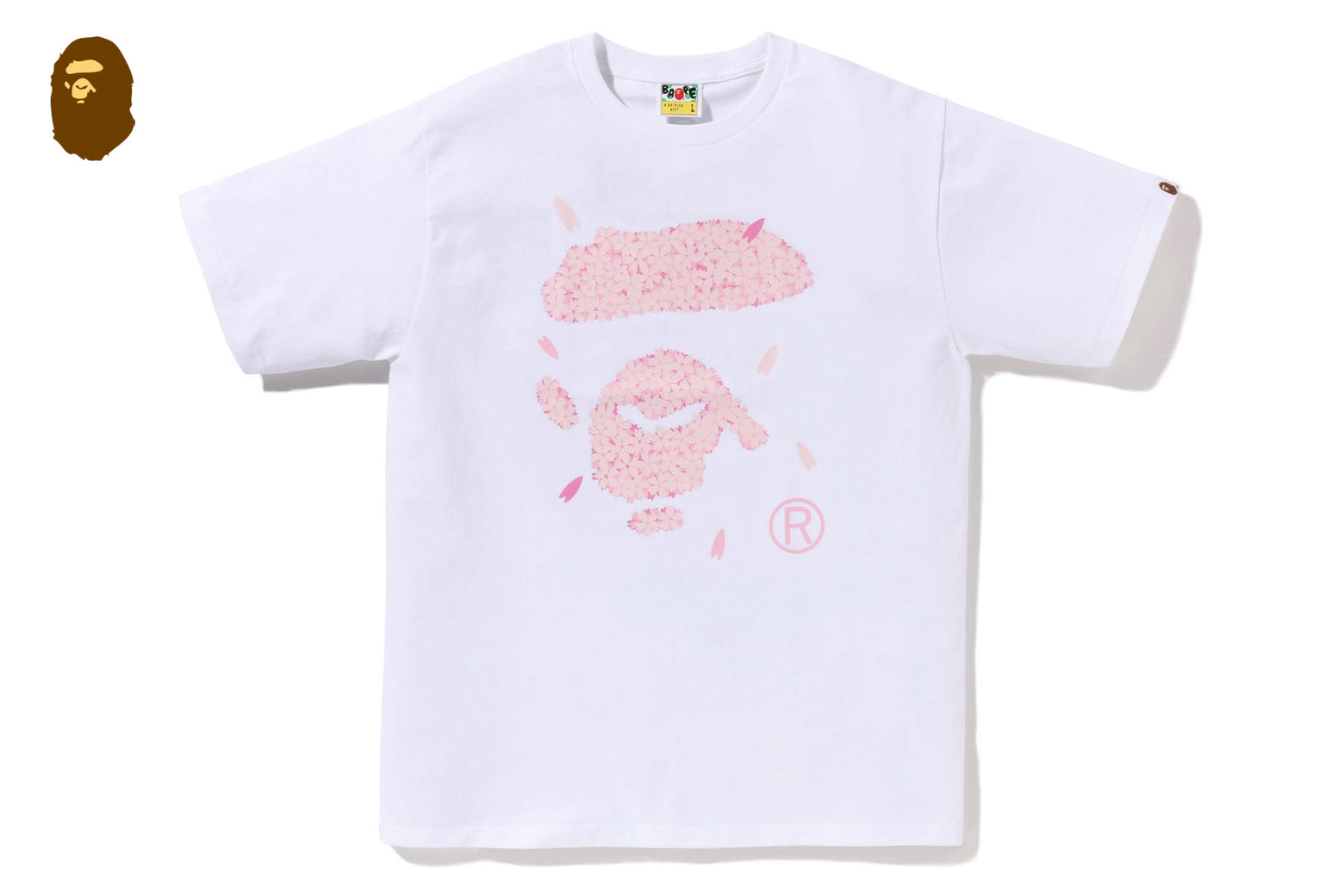 베이프 반팔티 SAKURA APE FACE TEE  3월 1주차 1L20-110-017 - 상세 이미지 2