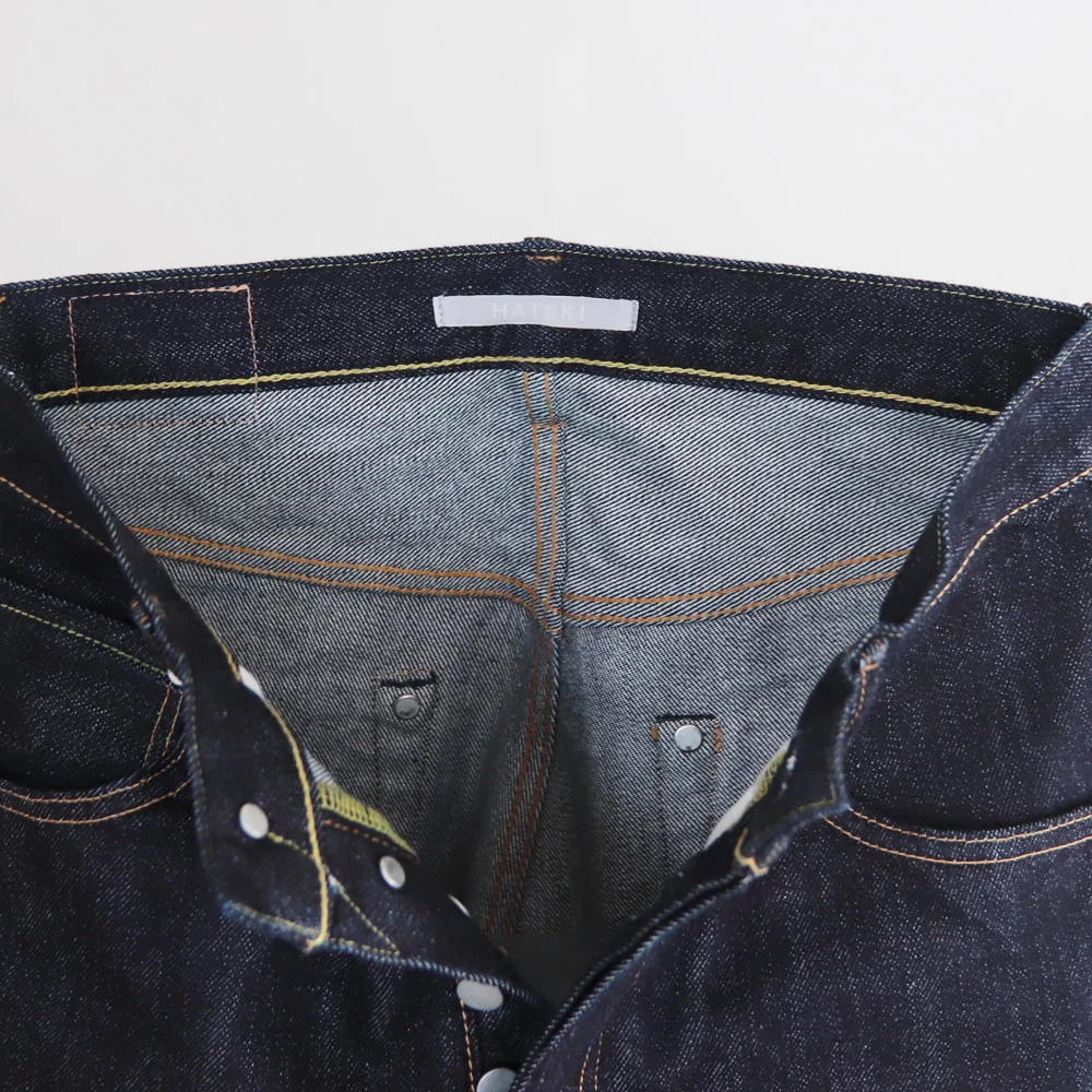 하츠키 HATSKI 루즈 테이퍼드 데님 팬츠 15.6oz HTK-22001 이미지 7