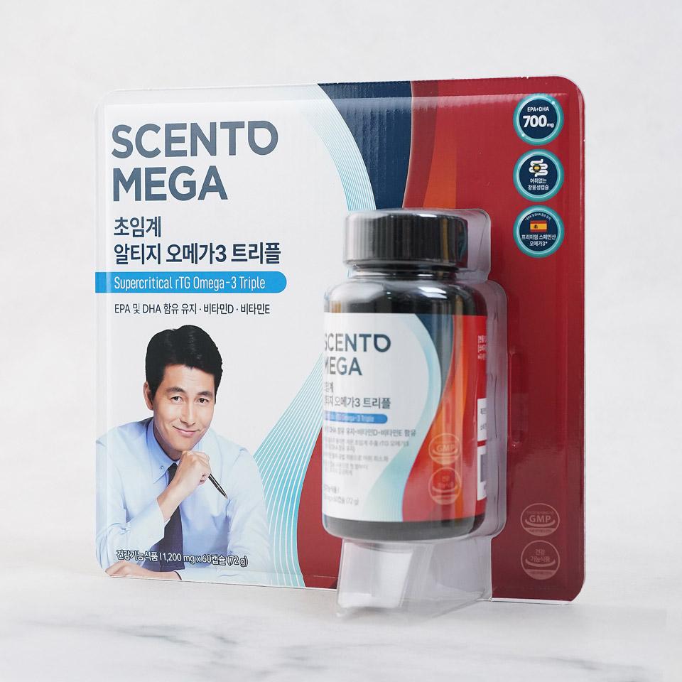 메가마트 뉴트리원 센토메가 초임계 알티지 오메가3 트리플 1200mgx60캡슐(2개월분) - 상세 이미지 2