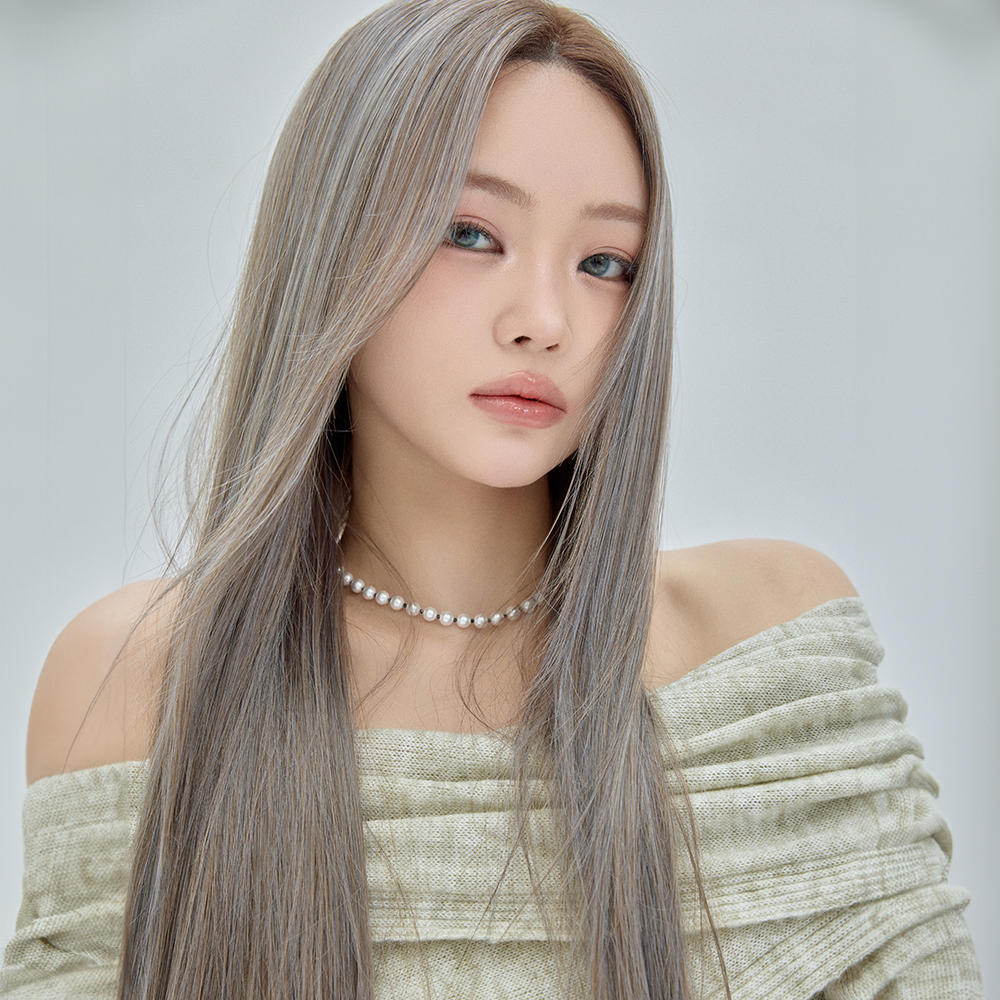수제 통가발 스트레이트 25인치 슬릭컷 그레이 - 상세 이미지 2
