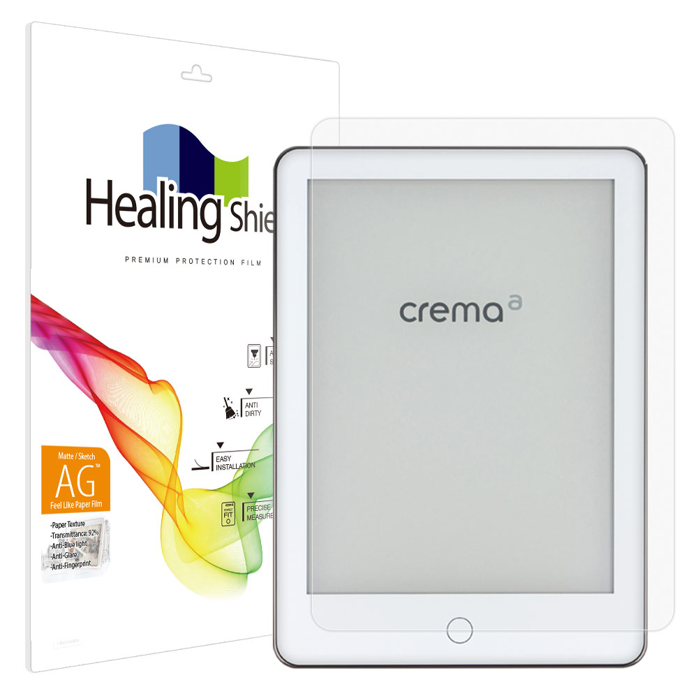 예스24 크레마 A 항균 종이질감 블루라이트차단 액정보호필름