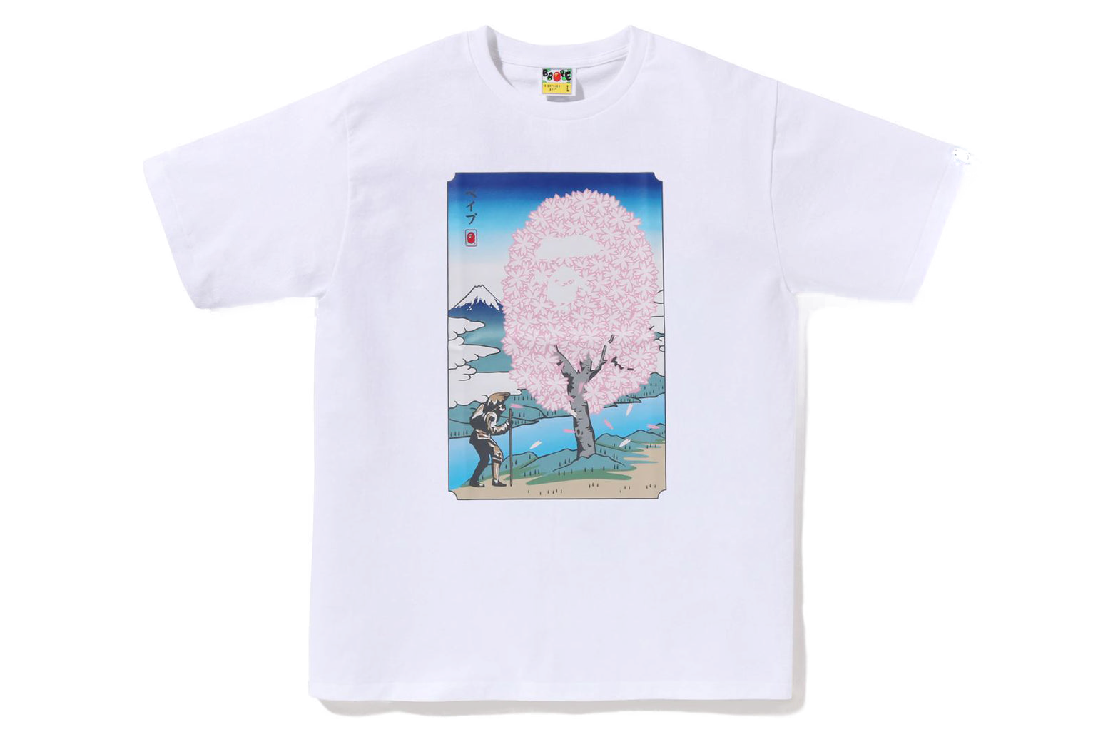 베이프 반팔티 JAPAN SAKURA TEE 3월 1주차 1L22-110-011 - 상세 이미지 2