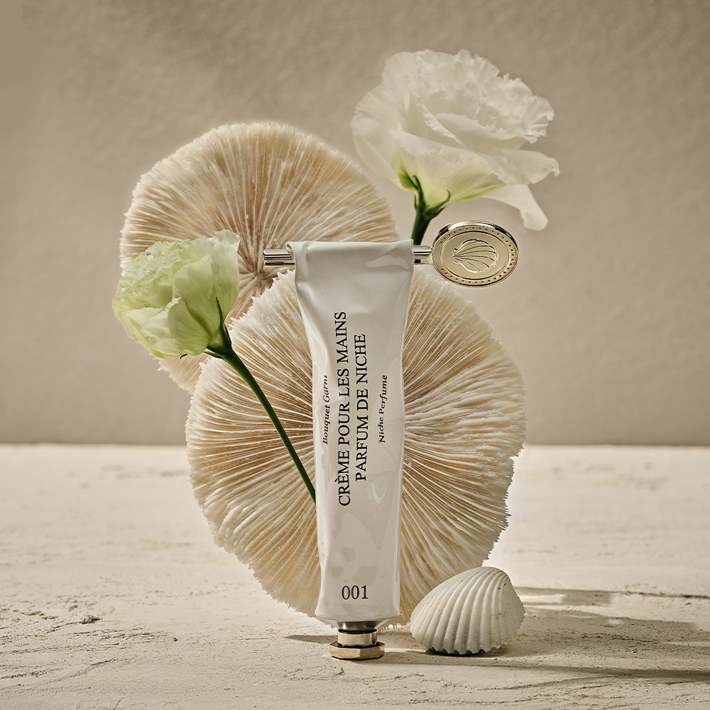 부케가르니 니치 퍼퓸 핸드크림+스퀴지 구성 세트 향 2종 답례품 핸드로션 50ml - 상세 이미지 2