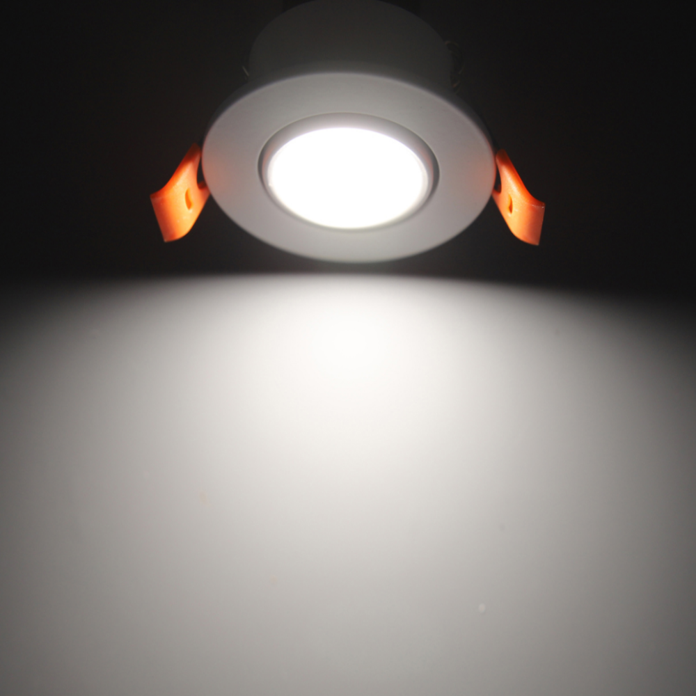 KS인증 LED COB 확산형 다운라이트 매립등 매입등 각도조절 6W, 전구색/5CM(2인치) - 상세 이미지 5