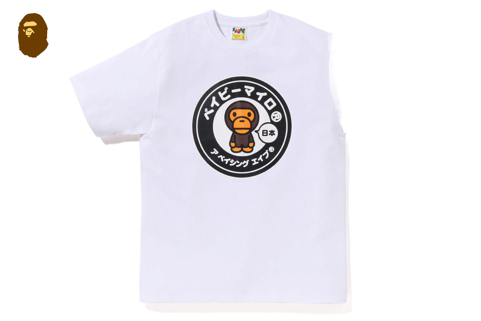 베이프 반팔티 JAPAN BABY MILO TEE #1 3월 1주차 2L22-110-003 - 상세 이미지 2