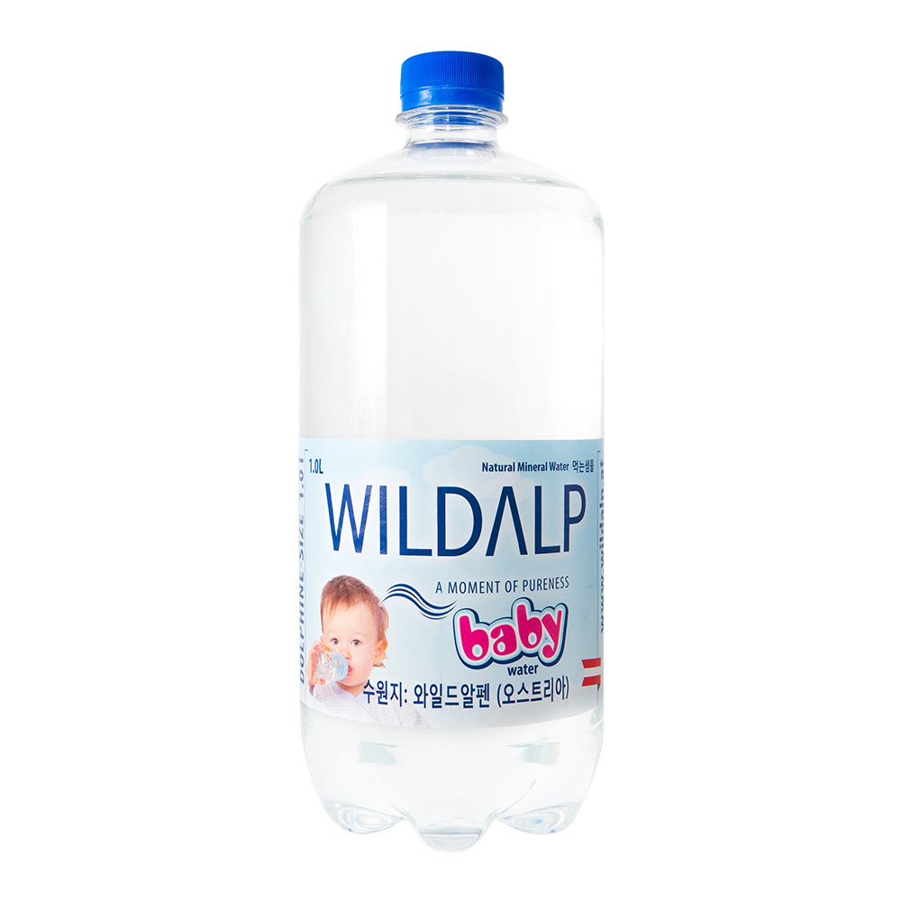 와일드알프 베이비워터 250ml 24개 유아 분유 생수 알프스 미네랄워터 - 상세 이미지 5
