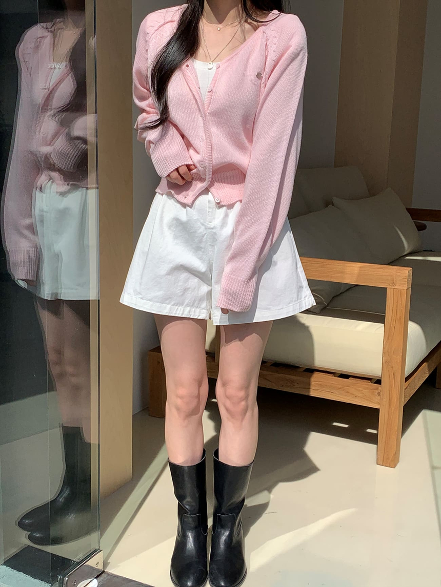 멜로우 팬던트 가디건 상세 이미지 8