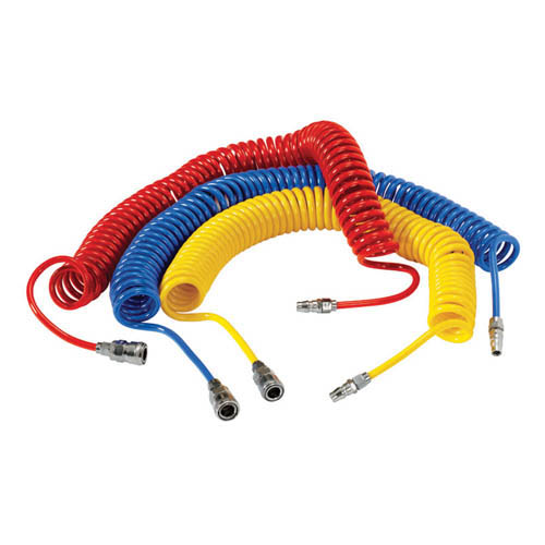 코리아뉴매틱 코일에어호스 우레탄호스 적색 8x5x5M 커플러 - 상품 이미지