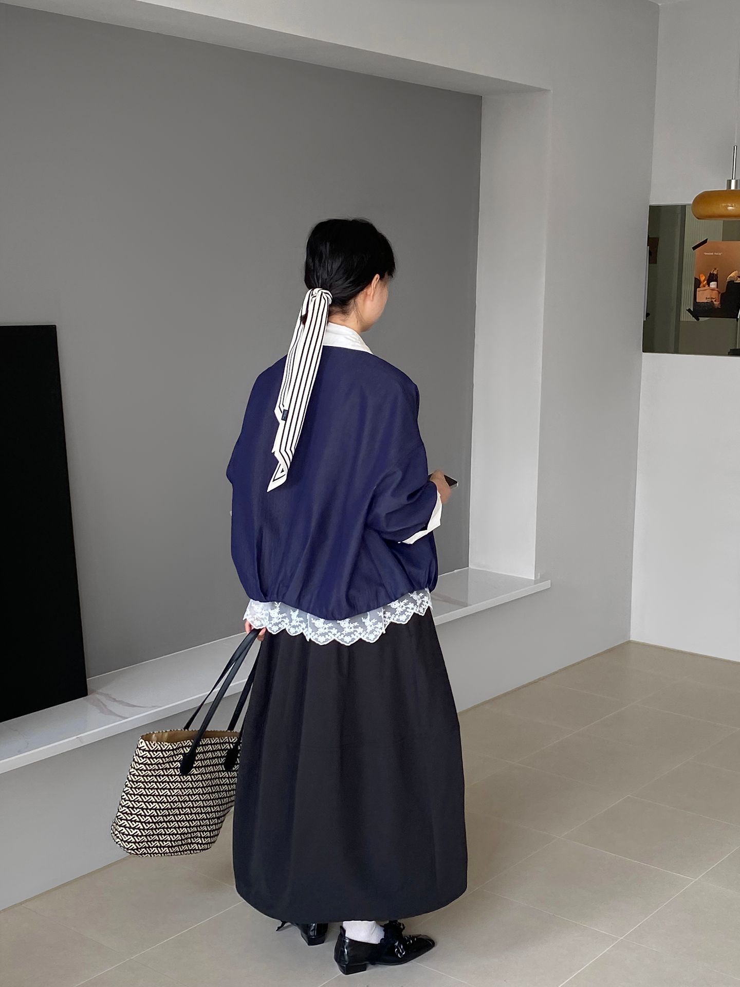 Datti 퍼프 롱스커트 상세 이미지 31