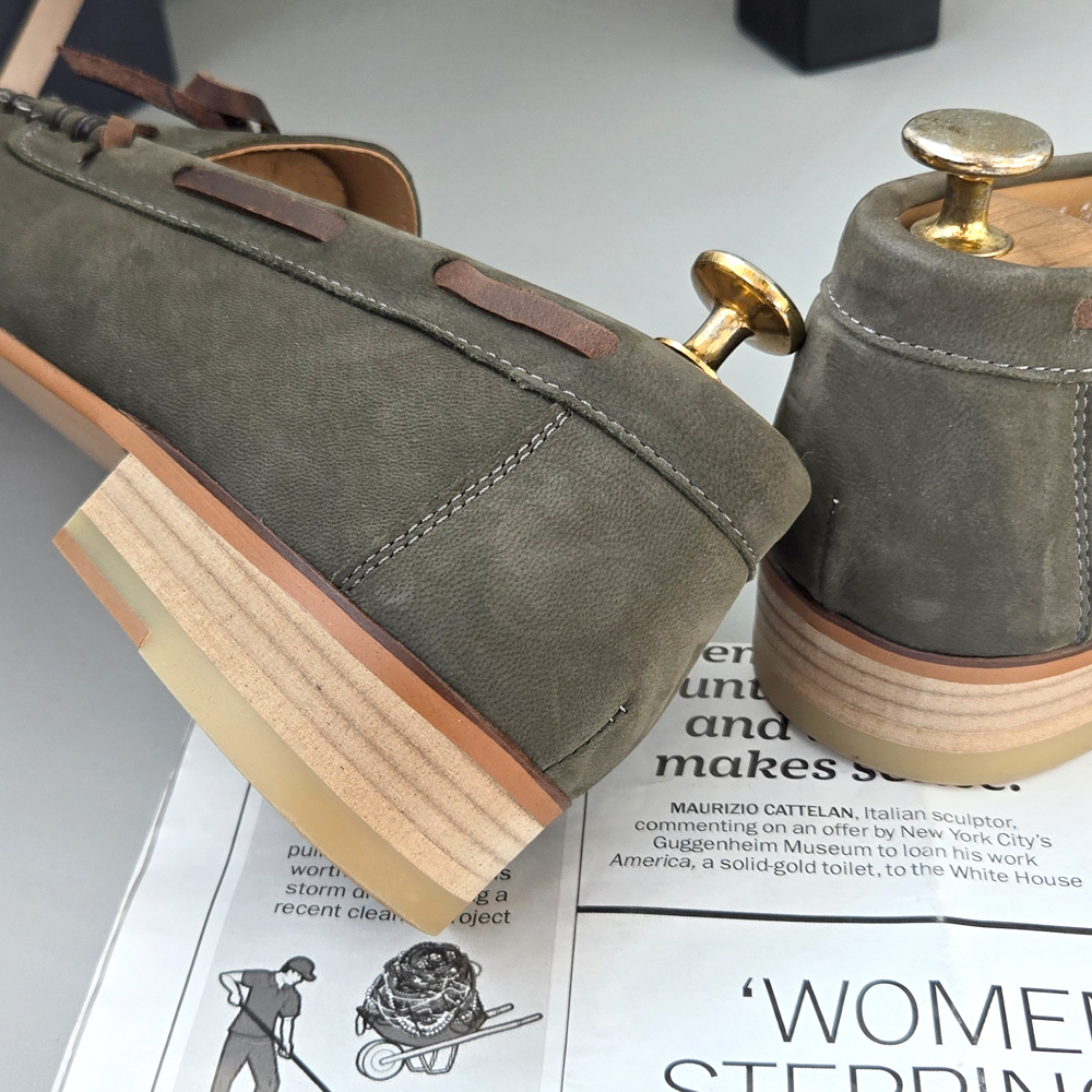 염소가죽 누벅 부티크 로퍼 handmade 수제화 이미지 6