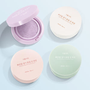 식물나라 뽀얀쌀 생기 톤업 선쿠션 본품+리필 기획 1세트, SPF50+ ... 솔직 후기 | 피부 타입별 분석 - 상품 이미지 1