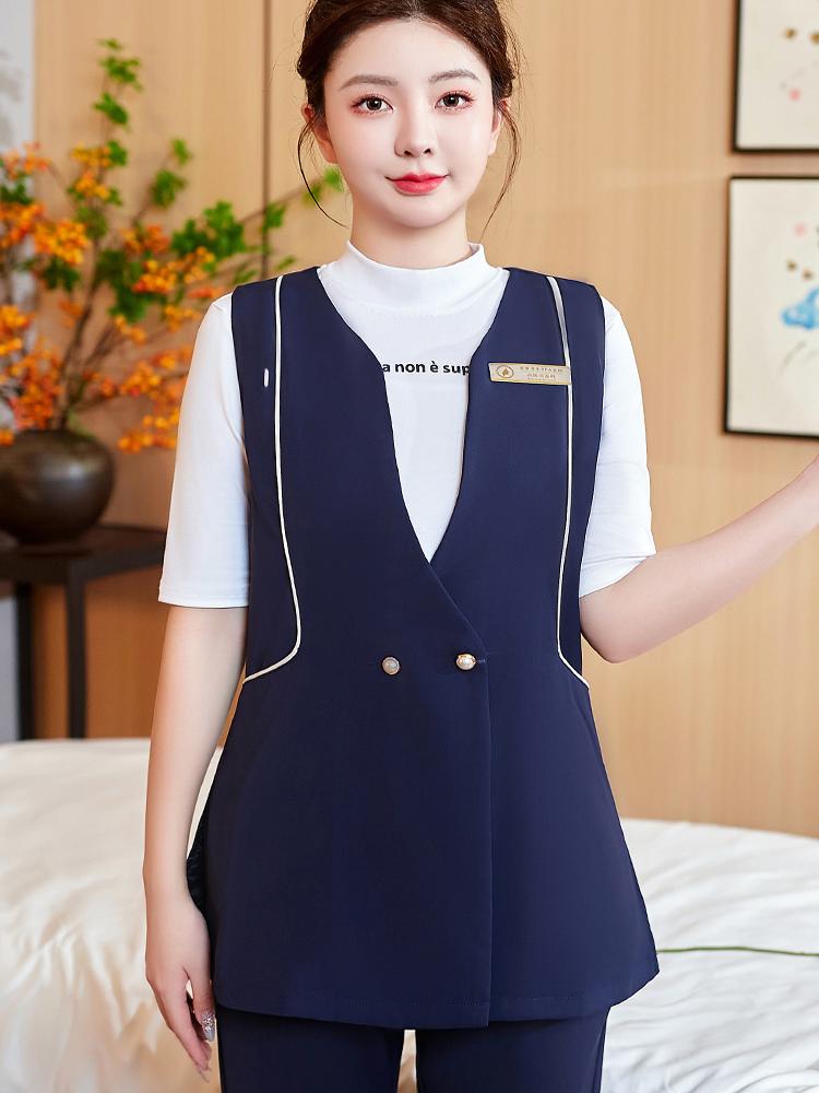 에스테틱유니폼 뷰티샵 피부관리사가운 맛사지샵 피부미용 네일샵 - 상세 이미지 3