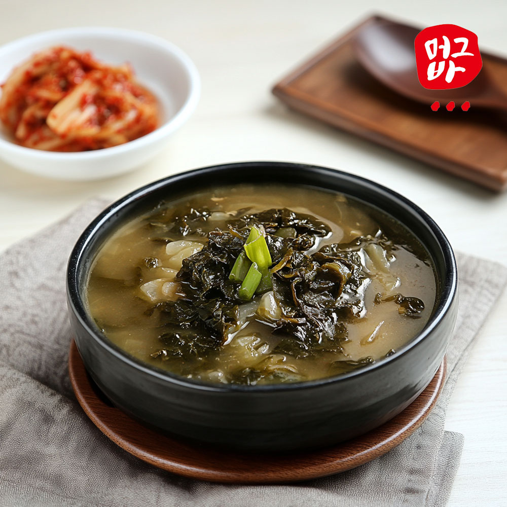 시골한상 된장시래기 국내산 무청 즉석국 냉동국 간편식 구수한 깊은맛, 150g, 1개 - 상품 이미지