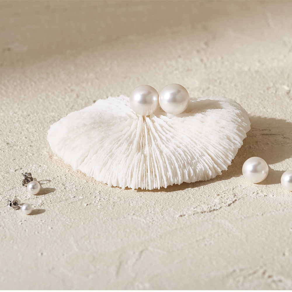 제이끌레르 스와로브스키 진주 귀걸이 4mm 5mm 6mm 8mm 10mm 12mm 혼주 웨딩 승무원 데일리 오스트리아 스톤 실버925