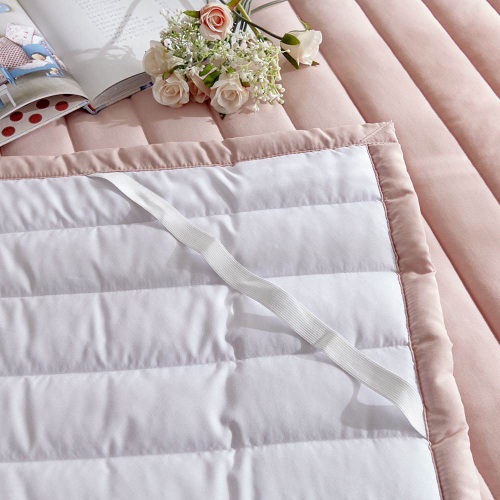 라몬떼 스테이 고정밴드 침대 패드 핑크, SS(슈퍼싱글)