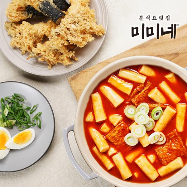홍대맛집 미미네 국물떡볶이 10봉 (오리지널/어묵많이/매콤 옵션 선택형) : 주식회사 케이티알파
