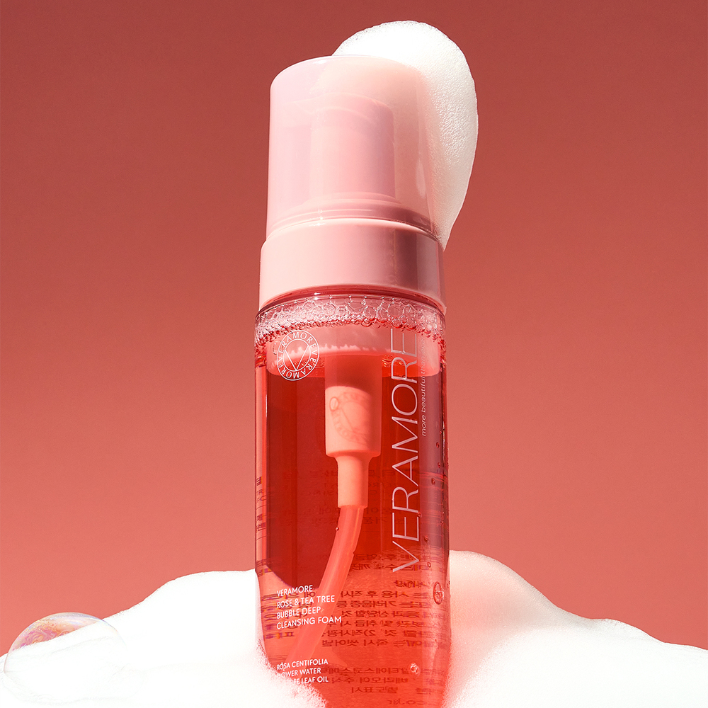 베라모어 로즈앤티트리 버블 딥 클렌징폼 150ml - 상세 이미지 2