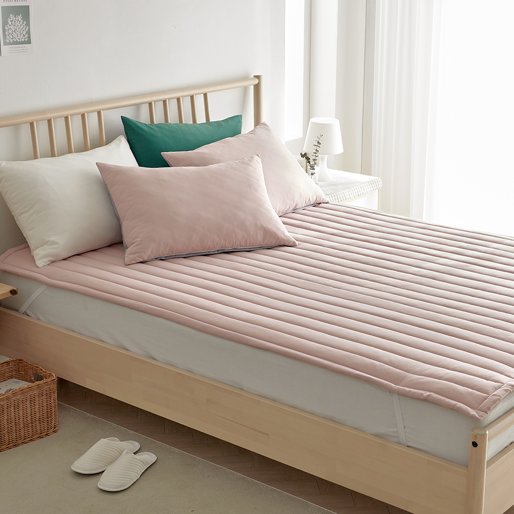 라몬떼 스테이 고정밴드 침대 패드 핑크, SS(슈퍼싱글)