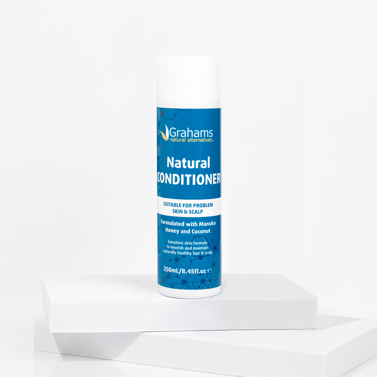 그라함스 내추럴 컨디셔너 250mL_99%자연유래성분 각질 두피 건조 가려움 완화 모발강화 헤어 보습 손상모 케어