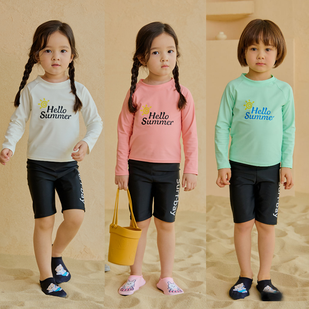 유아래쉬가드 키즈 수영복 아기 남아 어린이 키즈수영복 세트 SF-201 스윔팬츠 반바지