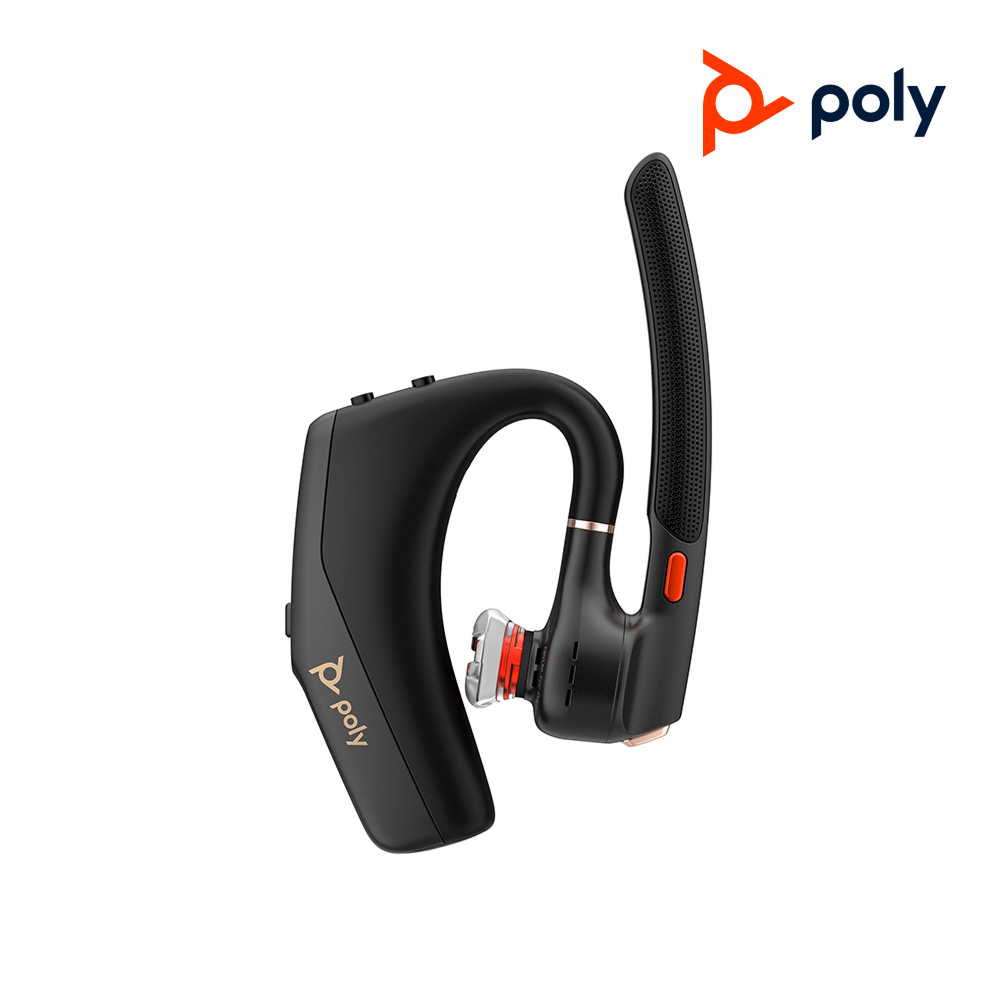 폴리 플랜트로닉스 보이저 레전드 50 업무용 통화용 귀걸이형 무선 모노 블루투스 이어폰