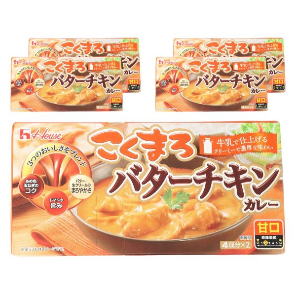 고쿠마로 버터 치킨 카레 단 맛 148g 5개 437261 : 위윈네트웍스