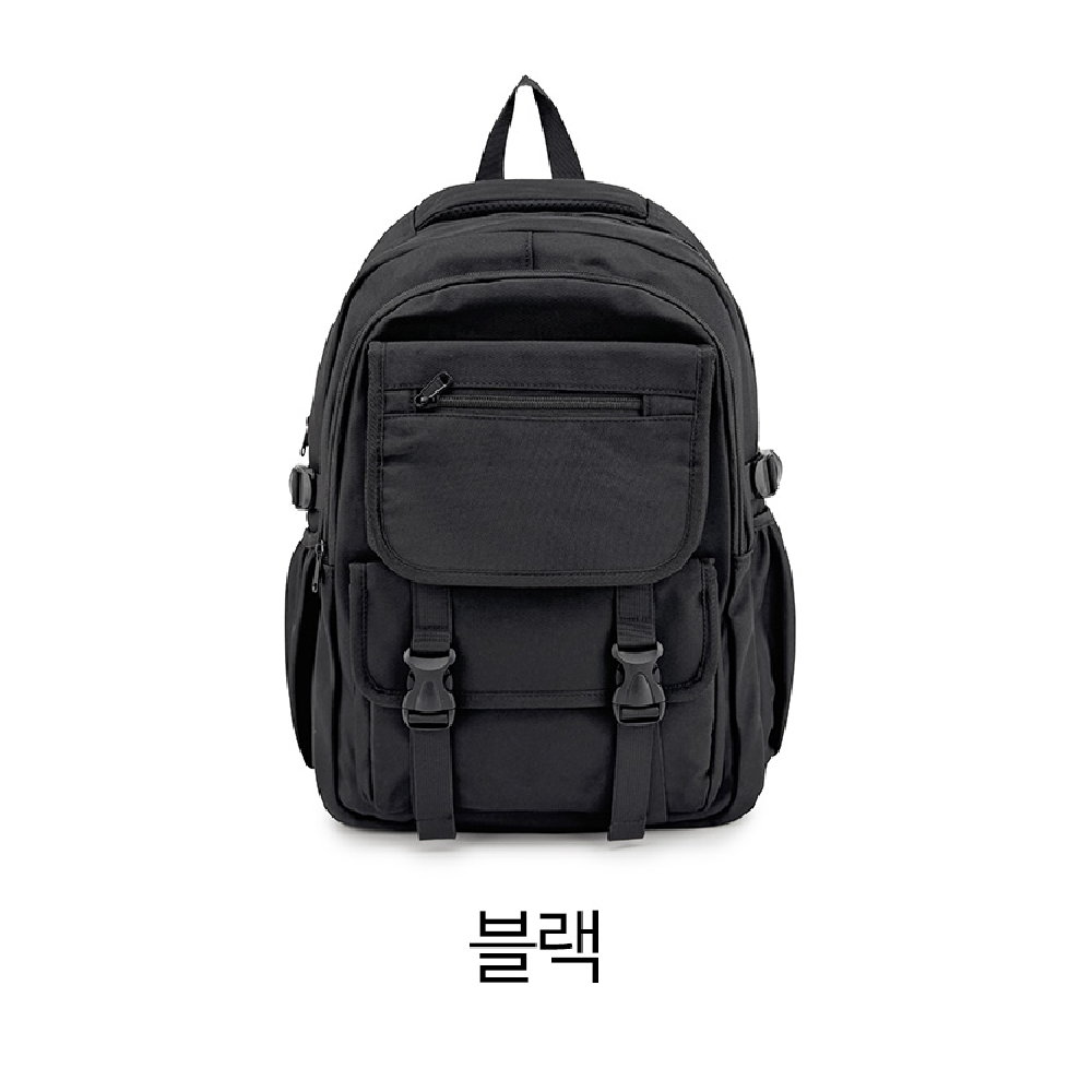 중 고등학생 남학생 여학생 백팩 여중생 여고생 책가방 대학생 엄마 외출 여행 앞포켓 백팩 - 상세 이미지 2