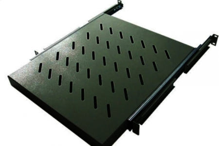 대원TMT DW-SLID800-B(블랙) 허브랙 슬라이드 선반