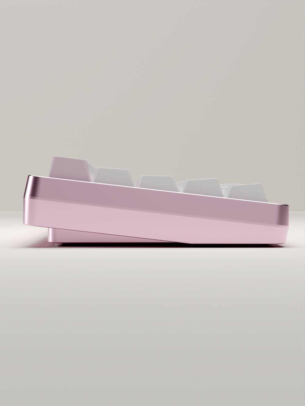 VARMILO Muse 65 HE 풀 알루미늄 8K 래피드 트리거 키보드 Sakura, 게이트론x바밀로 화이트축 - 상세 이미지 3
