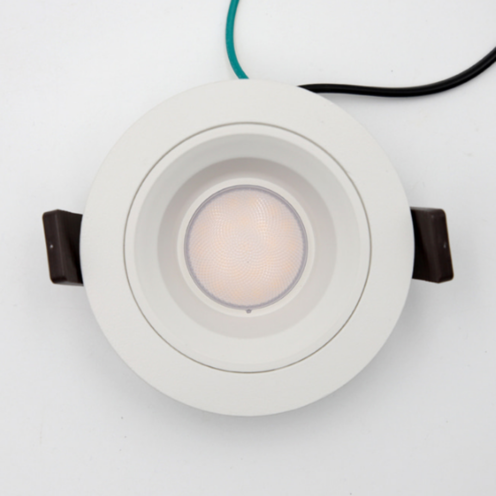 KS인증 LED COB 각도조절 다운라이트 매입등 매립등 12W, 전구색/10CM(4인치) - 상품 이미지