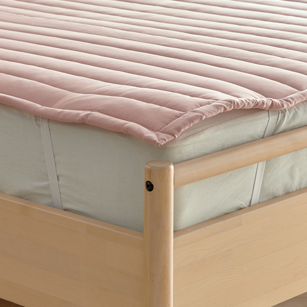 라몬떼 스테이 고정밴드 침대 패드 핑크, SS(슈퍼싱글)