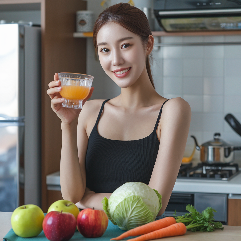 자연애담 맛있는 CCA 까주스 제주당근 국내산 양배추 사과 야채 ACC 씨씨에이100ml 30개 - 상세 이미지 4