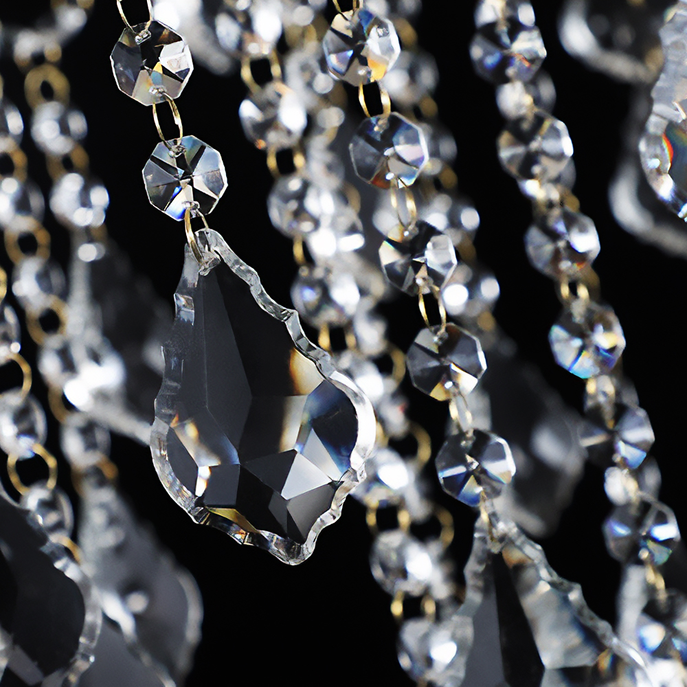 샹들리에 조명 샹드리에 대형 거실 크리스탈 샹제리제 15등 골드