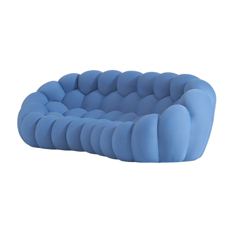 로쉐 버블 조약돌 패브릭 라운지 호텔 소파 2인 보보아