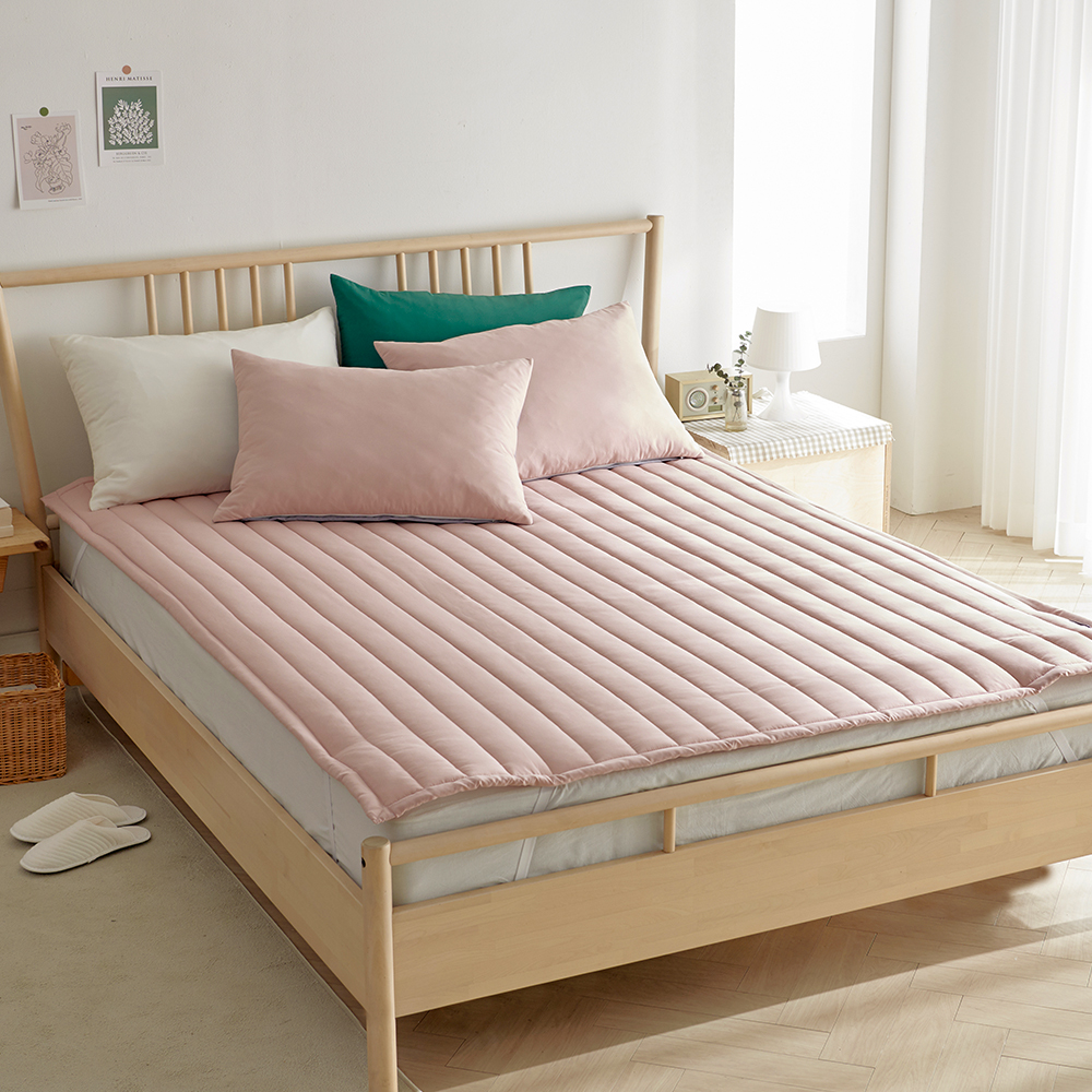 라몬떼 스테이 고정밴드 침대 패드 핑크, SS(슈퍼싱글)