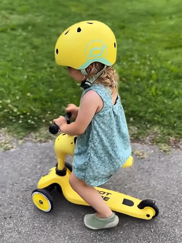 스쿳앤라이드 킥1레몬(96354) 유아킥보드 2in1 어린이 씽씽카