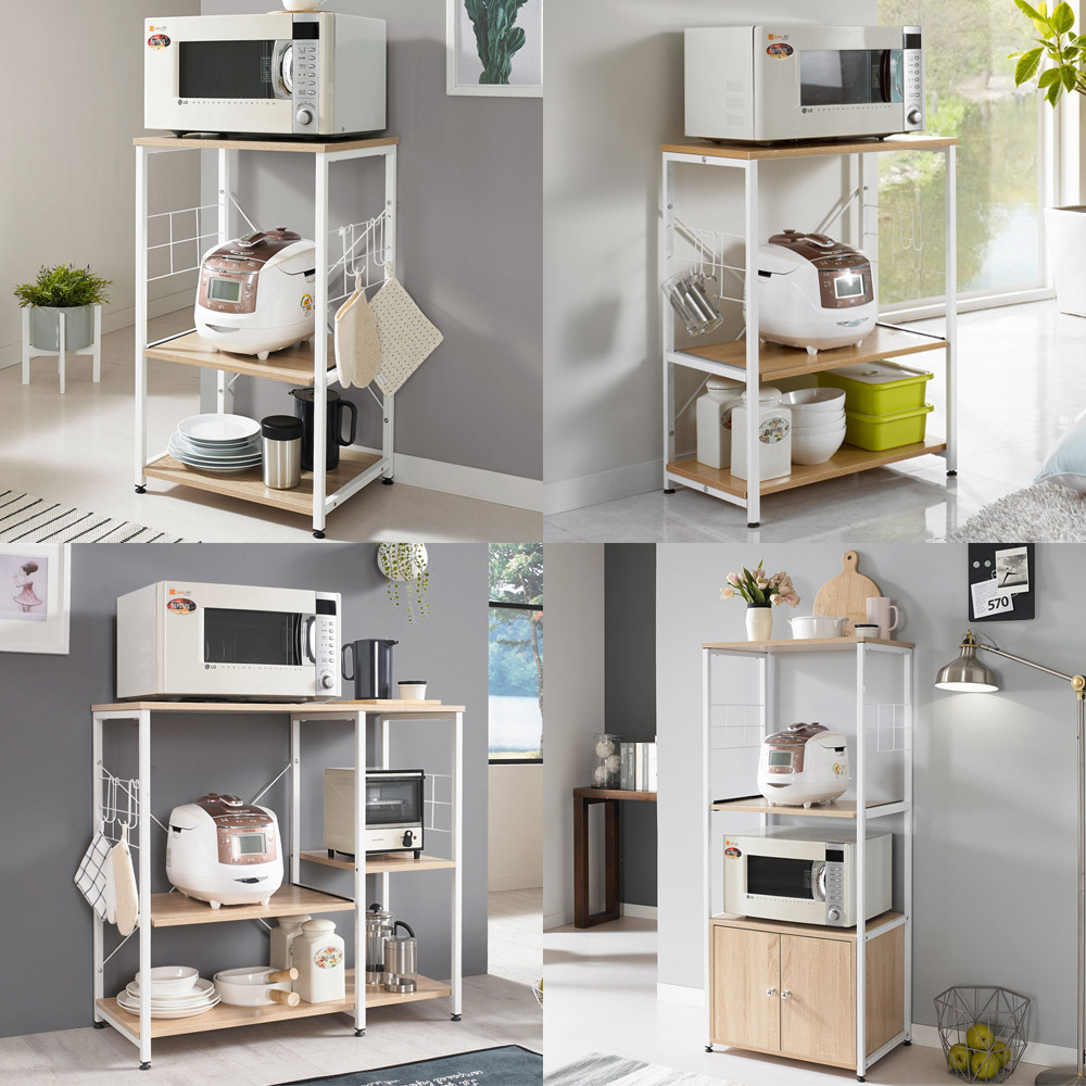 철제 홈카페 수납장 주방 수납 가구 정리