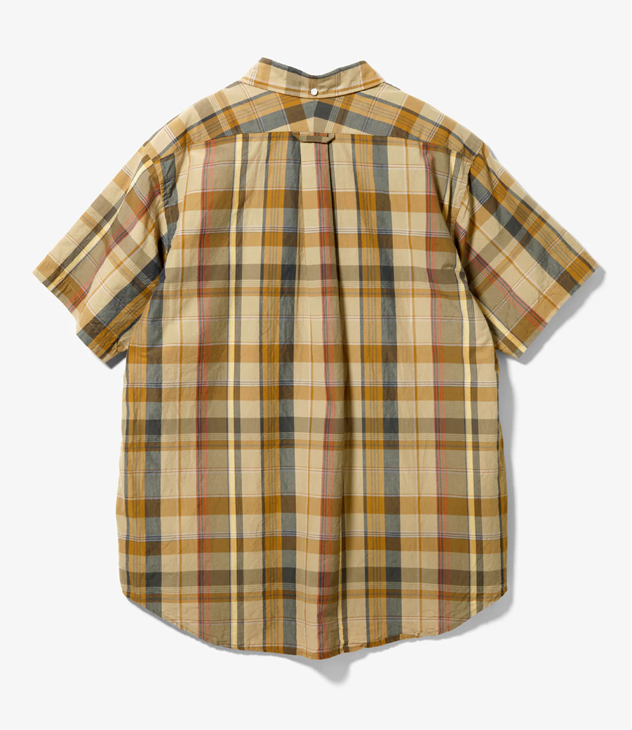 [국내배송] 엔지니어드가먼츠 Popover BD 셔츠 - Madras Plaid QT014 - 상세 이미지 3